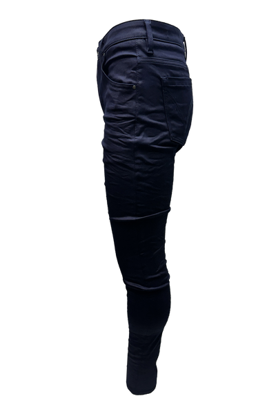 Vialli Men's Espangonzia Ultra-Fit Indigo Jeans with Signature Style