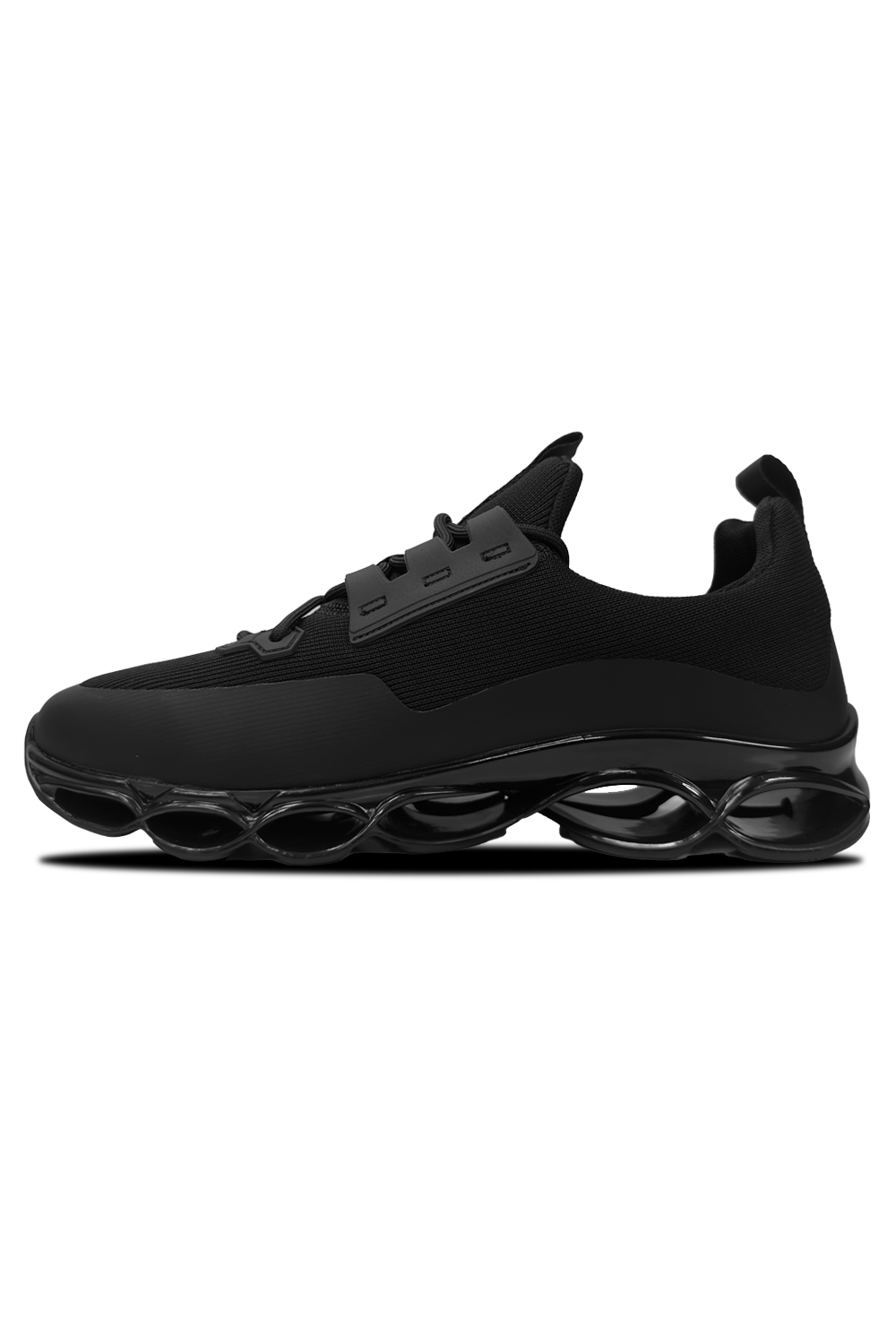 Vialli Ozzibulo Black Lace-Up Sneaker for Men, Sleek Design Comfort