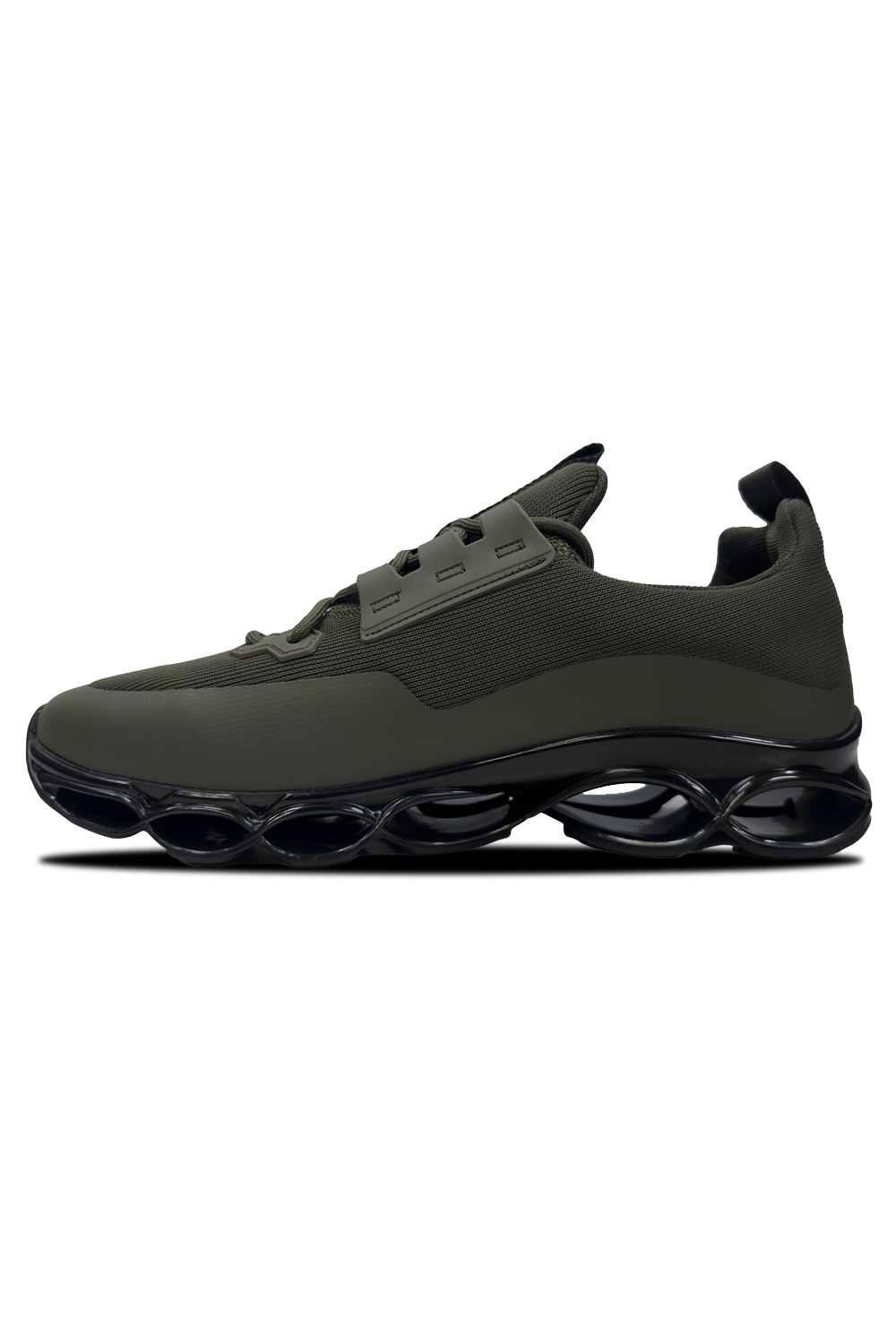 Vialli Ozzibulo Olive Sneaker: Stylish Lace-Up Comfort for Summer Adventures