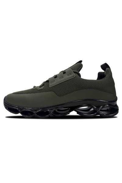 Vialli Ozzibulo Olive Sneaker: Stylish Lace-Up Comfort for Summer Adventures