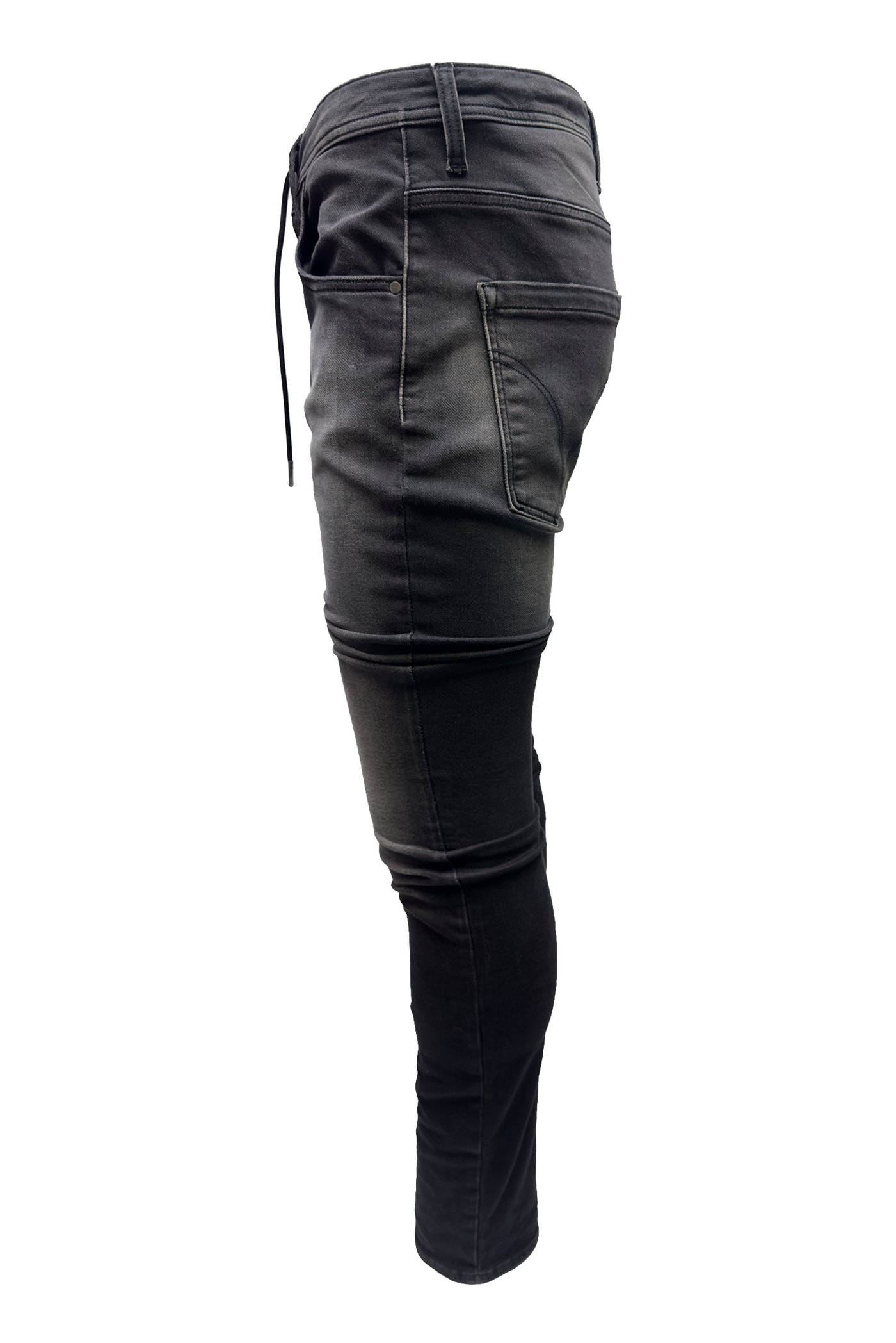 Vialli Black Strato-Fit Jeans: Premium Cotton Blend, Stylish Comfort for Men