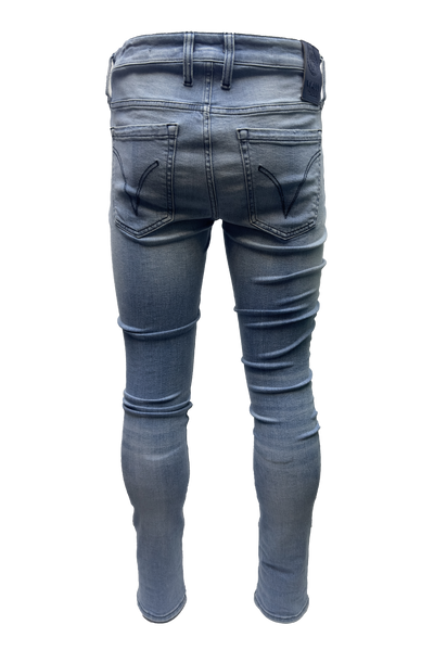 Vialli Jevelinio Skinny Fit Jean: Comfortable, Stylish, Light Blue Denim