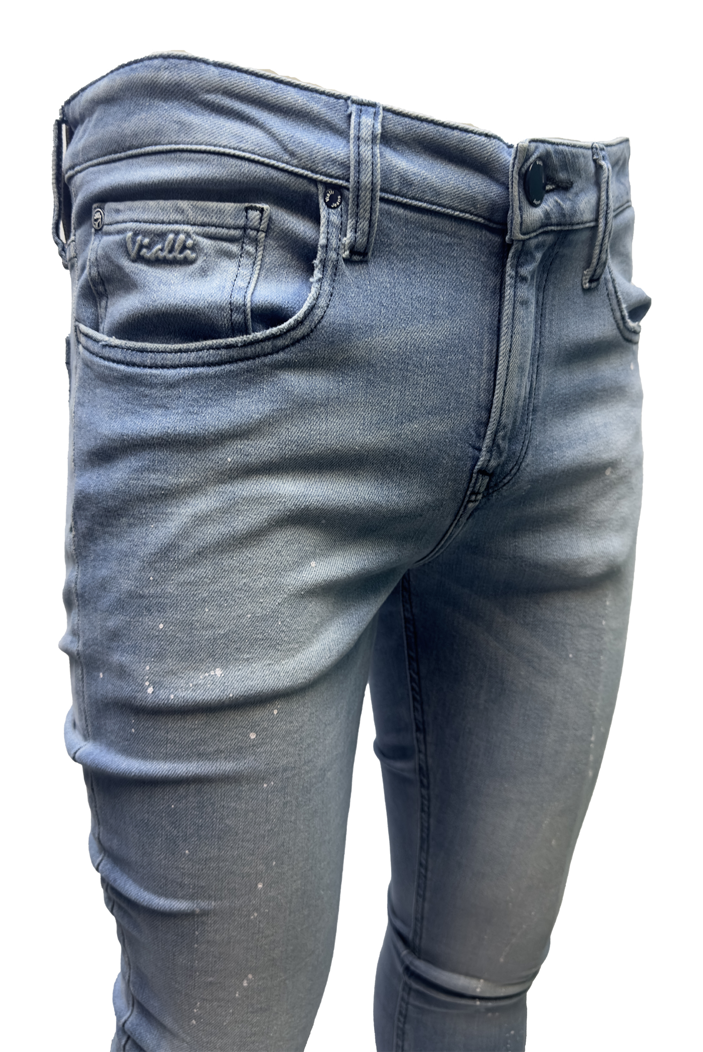 Vialli Jevelinio Skinny Fit Jean: Comfortable, Stylish, Light Blue Denim