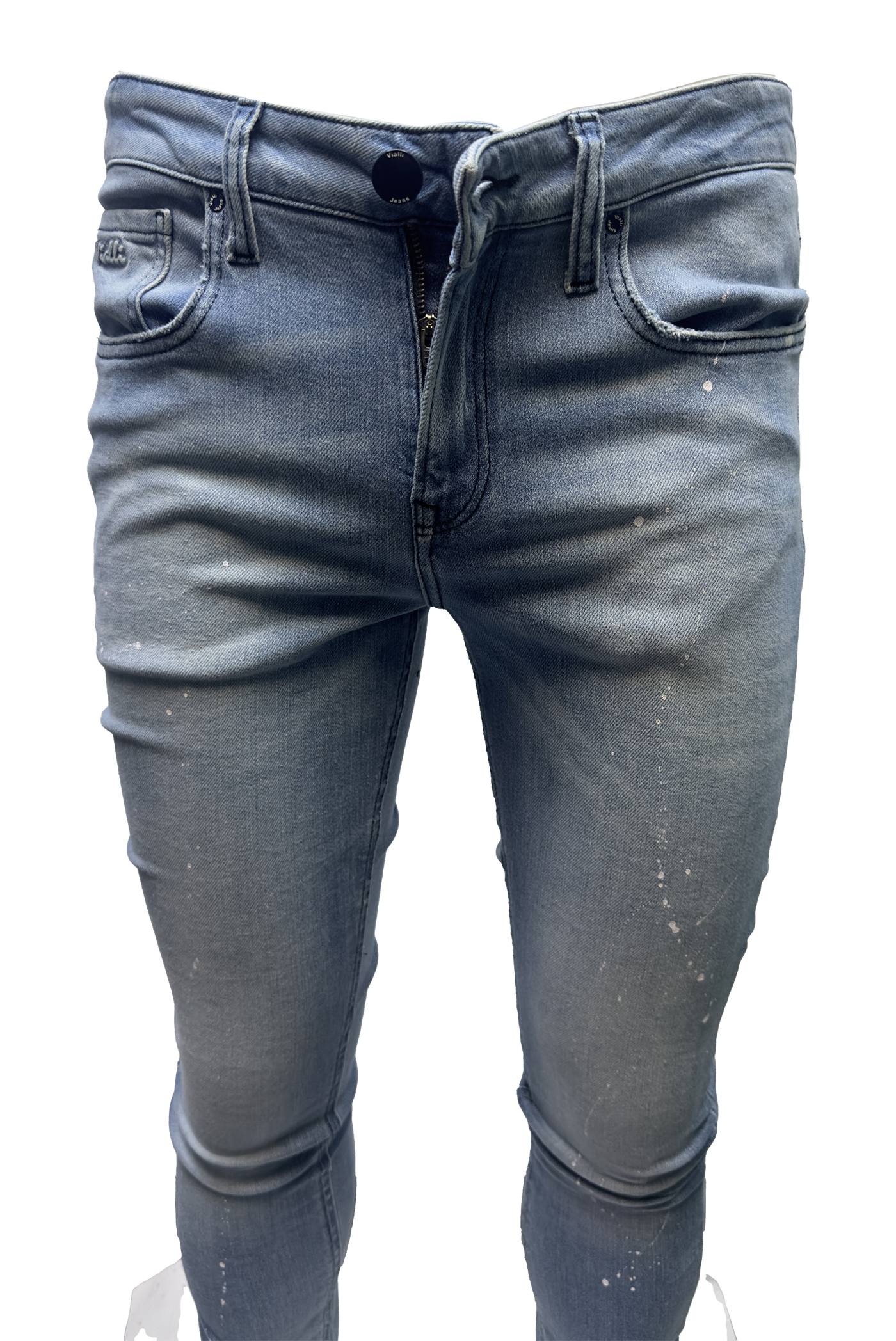Vialli Jevelinio Skinny Fit Jean: Comfortable, Stylish, Light Blue Denim