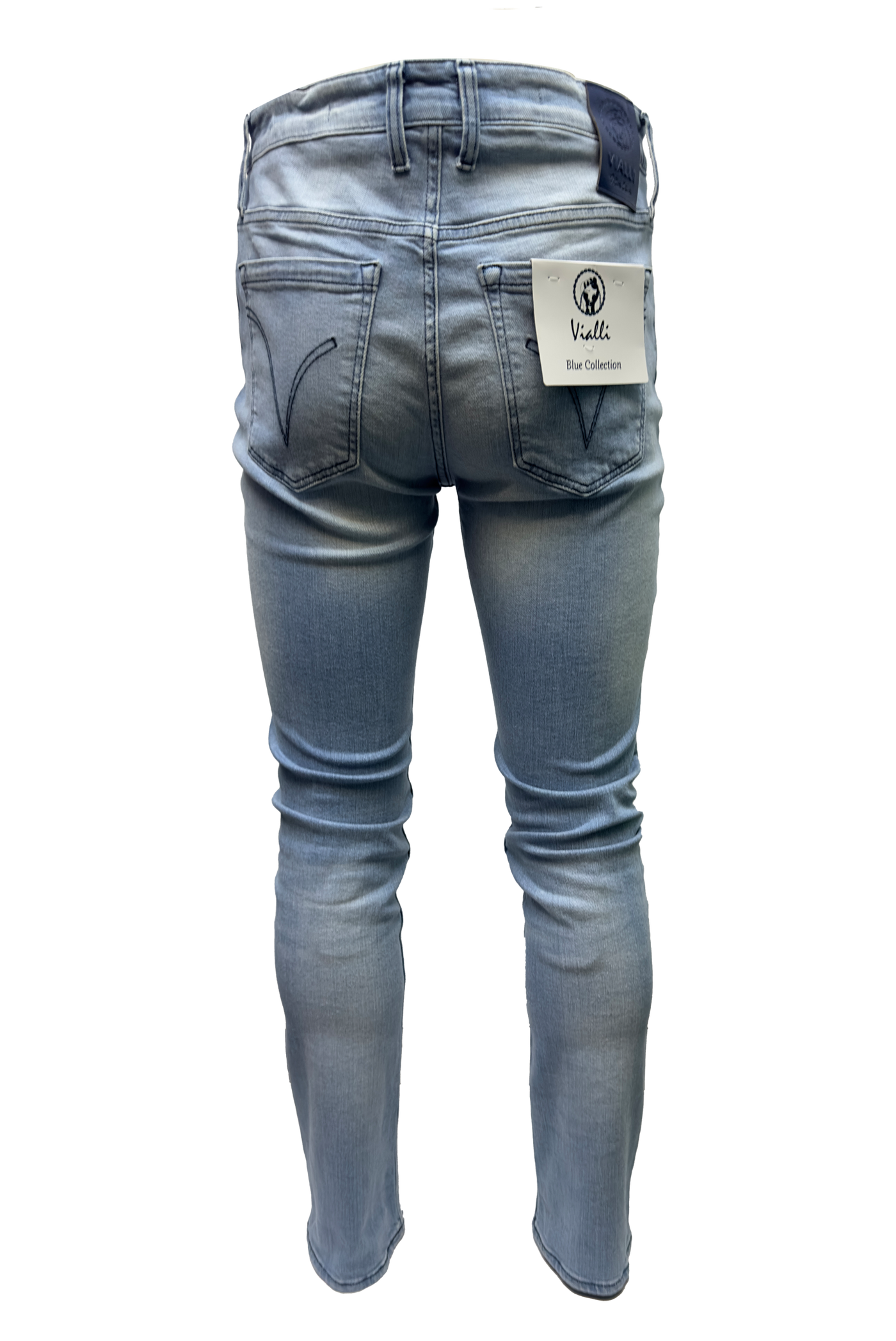 Vialli Jamanas Sottle Slim-Fit Jean: Blue, Comfortable, Stylish Denim