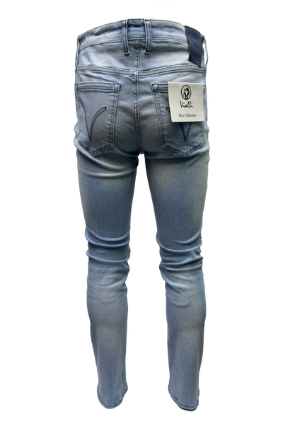 Vialli Jamanas Sottle Slim-Fit Jean: Blue, Comfortable, Stylish Denim