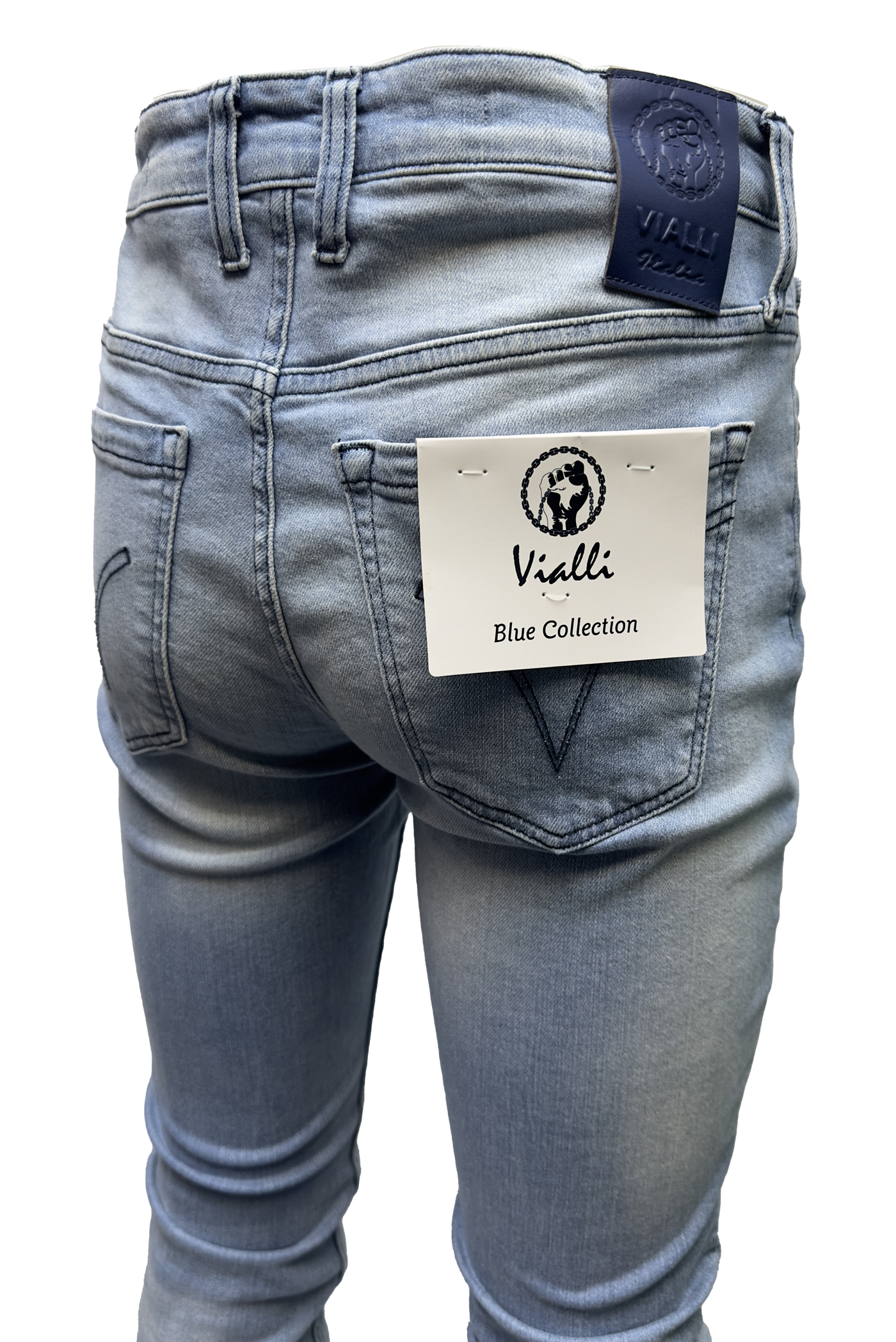 Vialli Jamanas Sottle Slim-Fit Jean: Blue, Comfortable, Stylish Denim