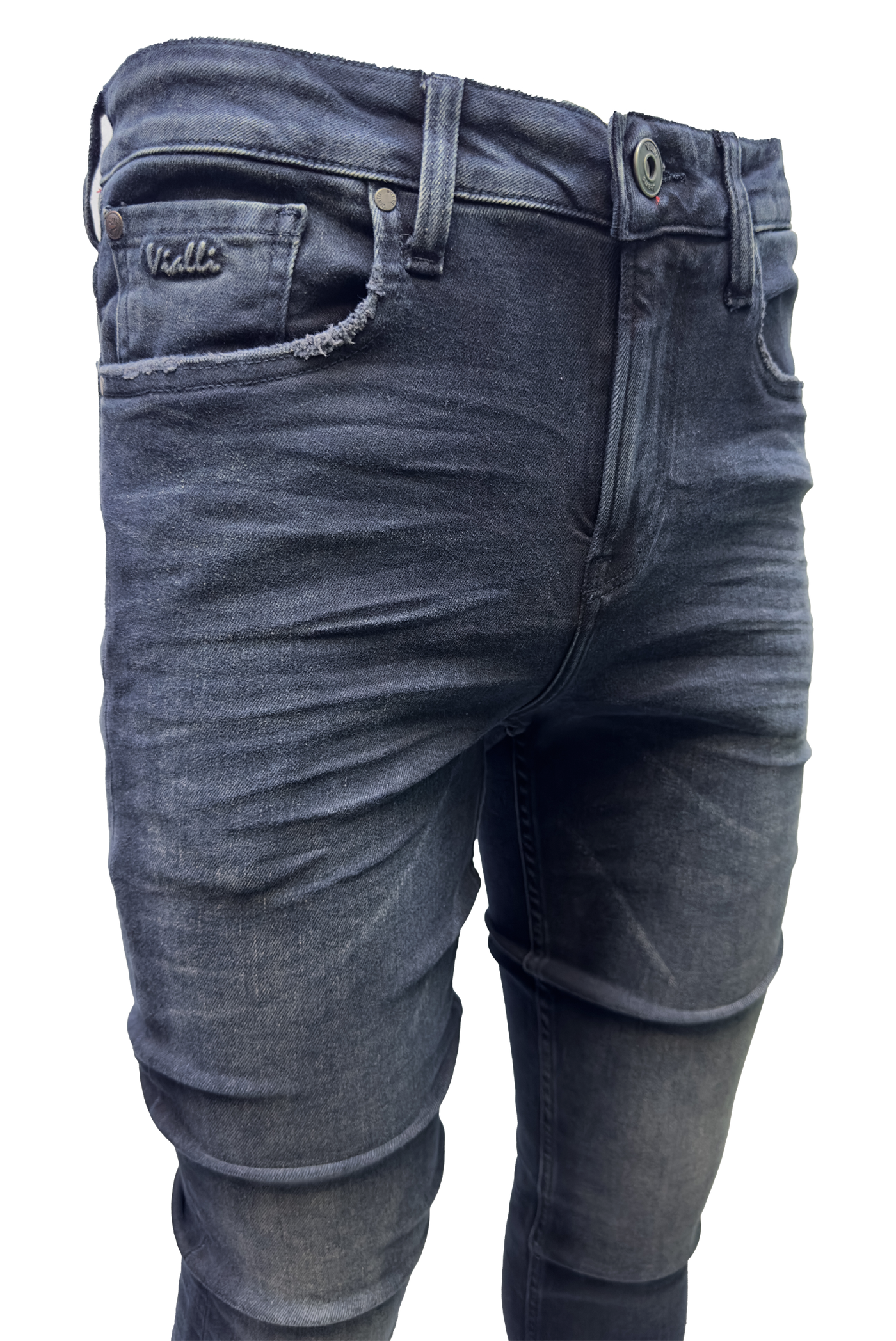 Vialli Jubilee Sottle Blue Slim-Fit Skinny Jeans for Men