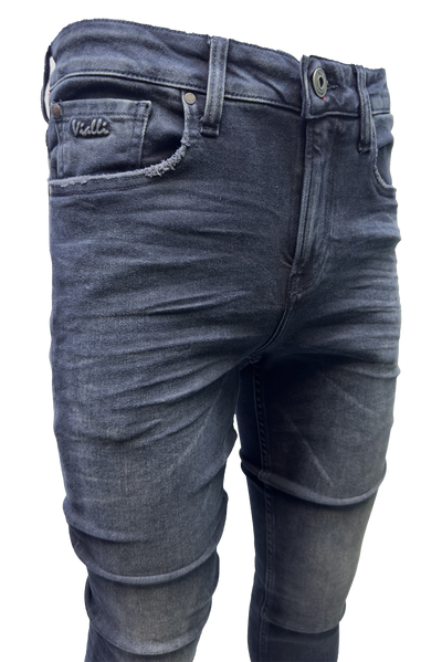 Vialli Jubilee Sottle Blue Slim-Fit Skinny Jeans for Men