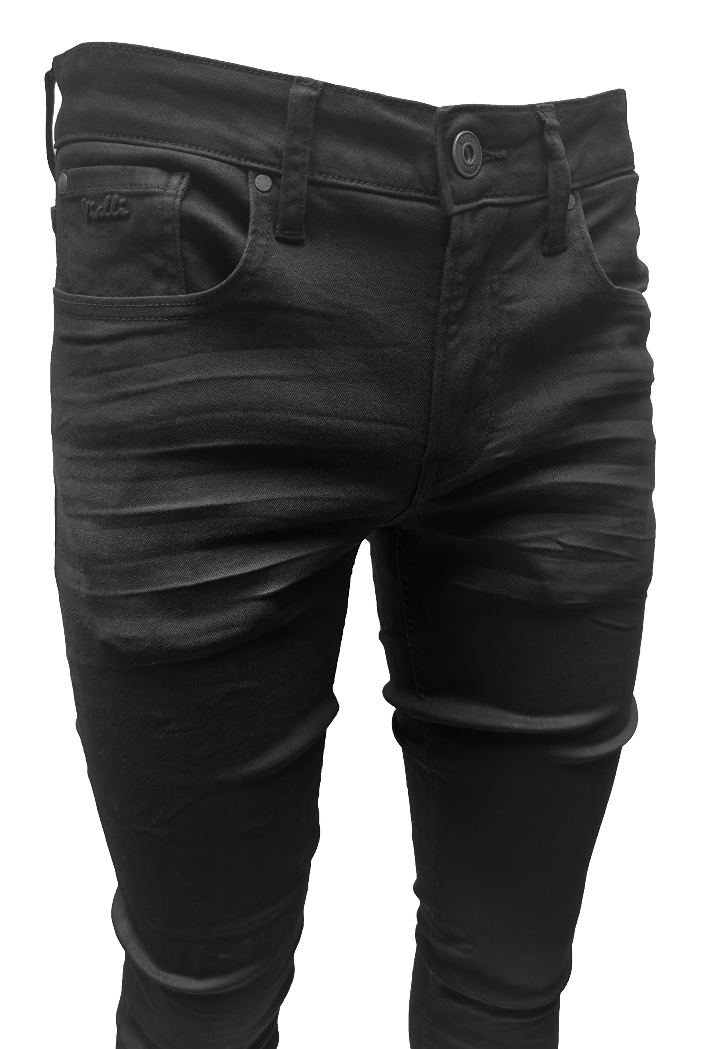 Vialli Platinum Collection Black Slim Fit Jeans - Ultimate Style and Comfort