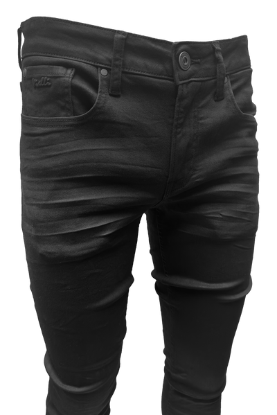 Vialli Platinum Collection Black Slim Fit Jeans - Ultimate Style and Comfort