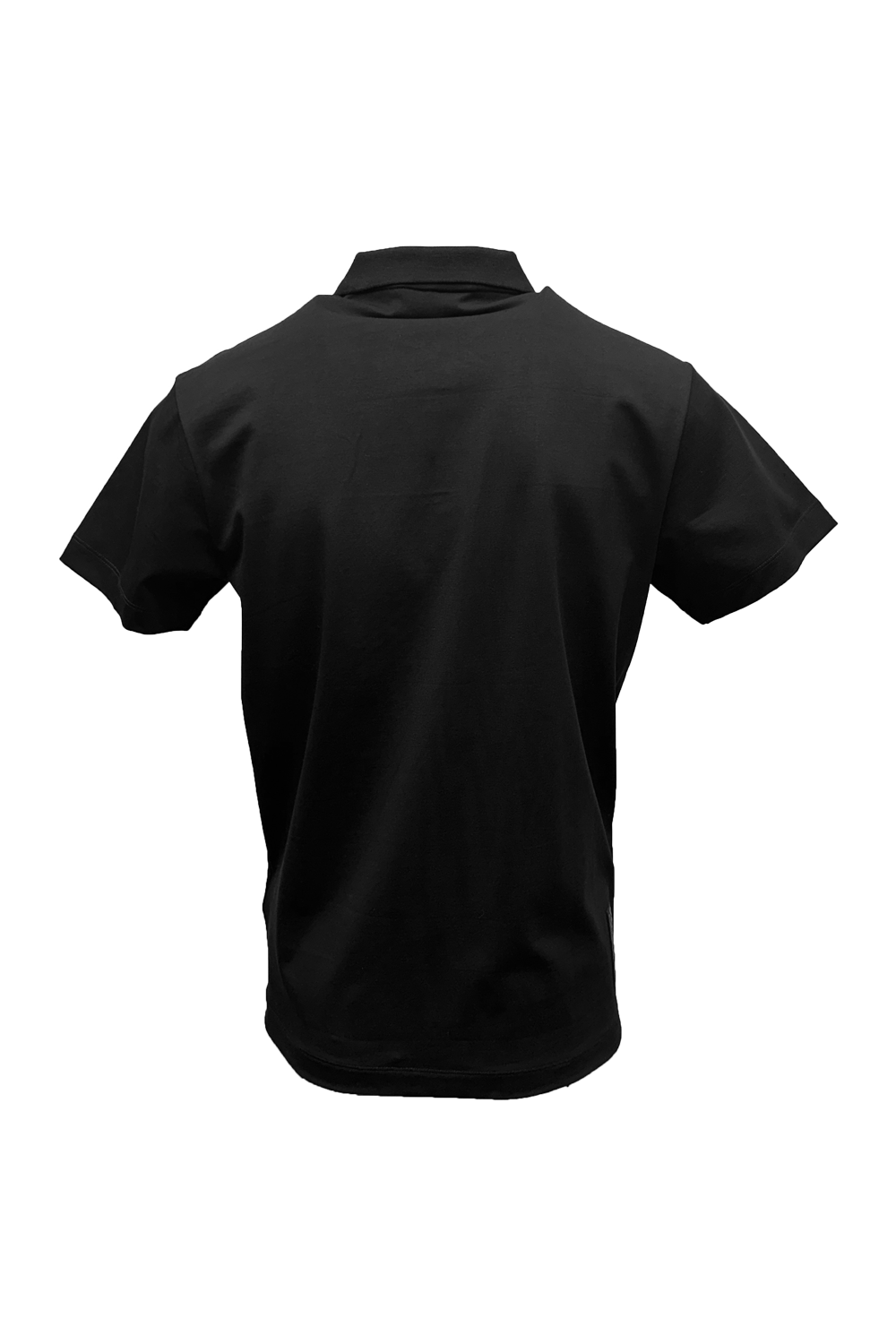 Vialli Jaffar Black Golf Polo: Premium Stretch Fabric, Comfortable Fit, Stylish Design
