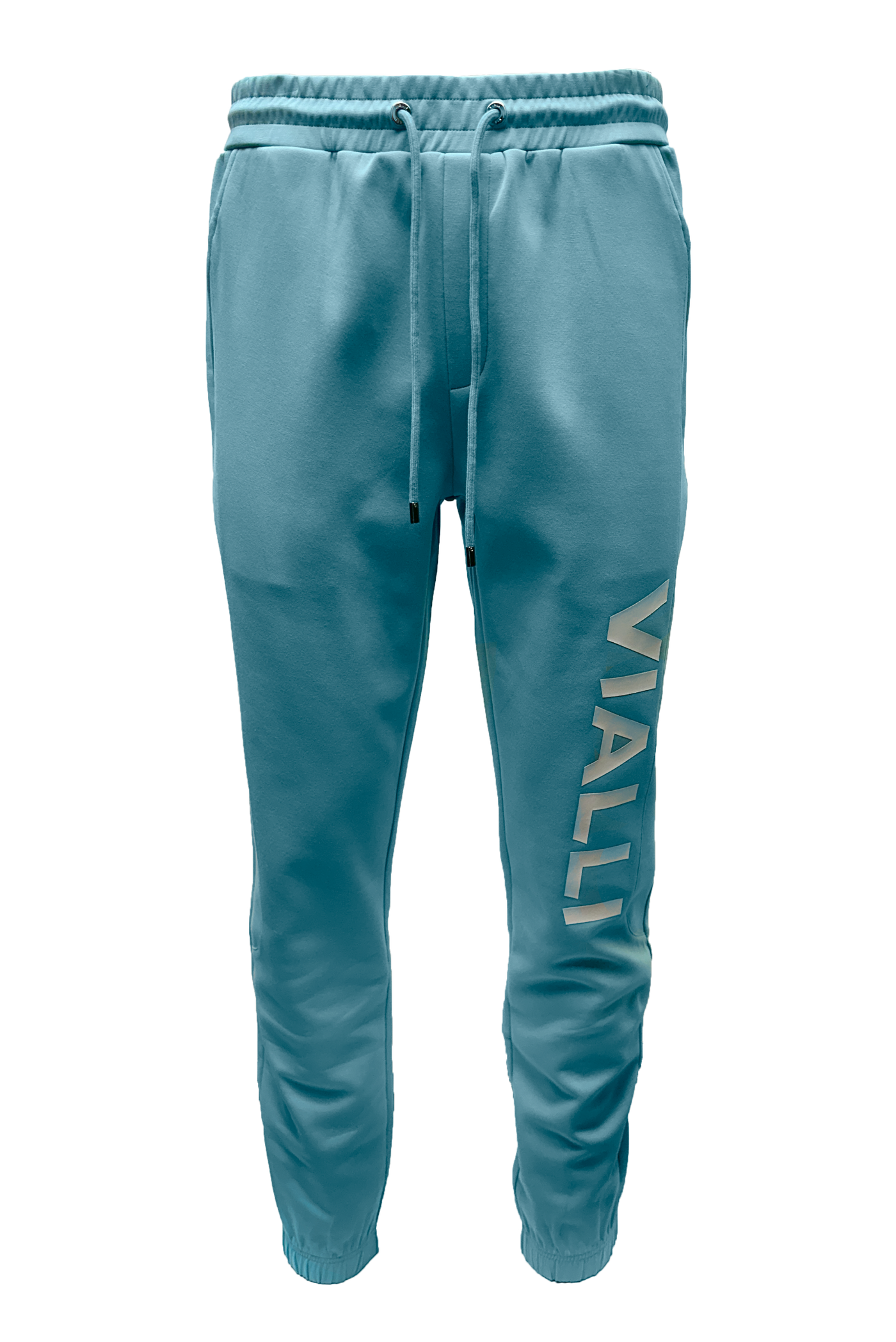 Vialli Joyinin Comfort-Fit Track Pants: Baby Blue, Stylish, and Versatile