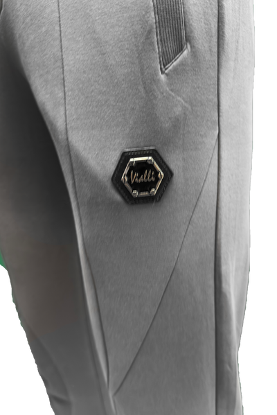 Vialli Ilonzo Grey Track Pants for Men: Comfortable Everyday Style