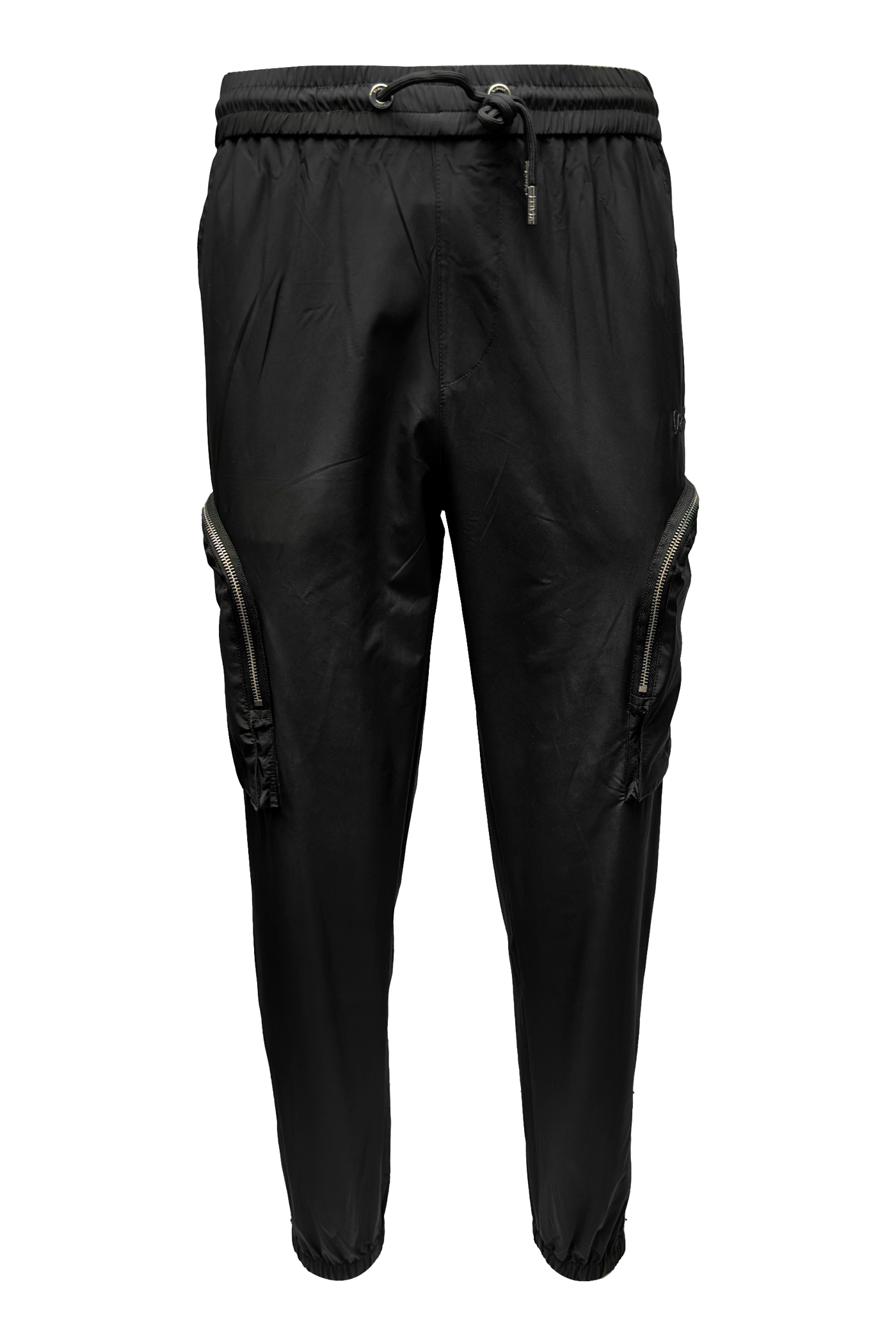 Vialli Ishmic Black Track Pants for Men - Comfort and Style