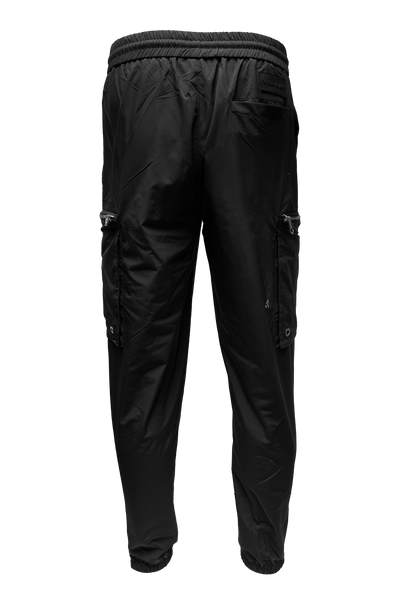 Vialli Ishmic Black Track Pants for Men - Comfort and Style