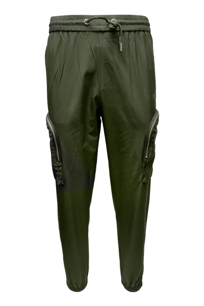 Vialli Ishmic Olive Track Pants: Premium Comfort for Everyday Style