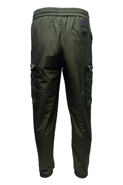 Vialli Ishmic Olive Track Pants: Premium Comfort for Everyday Style
