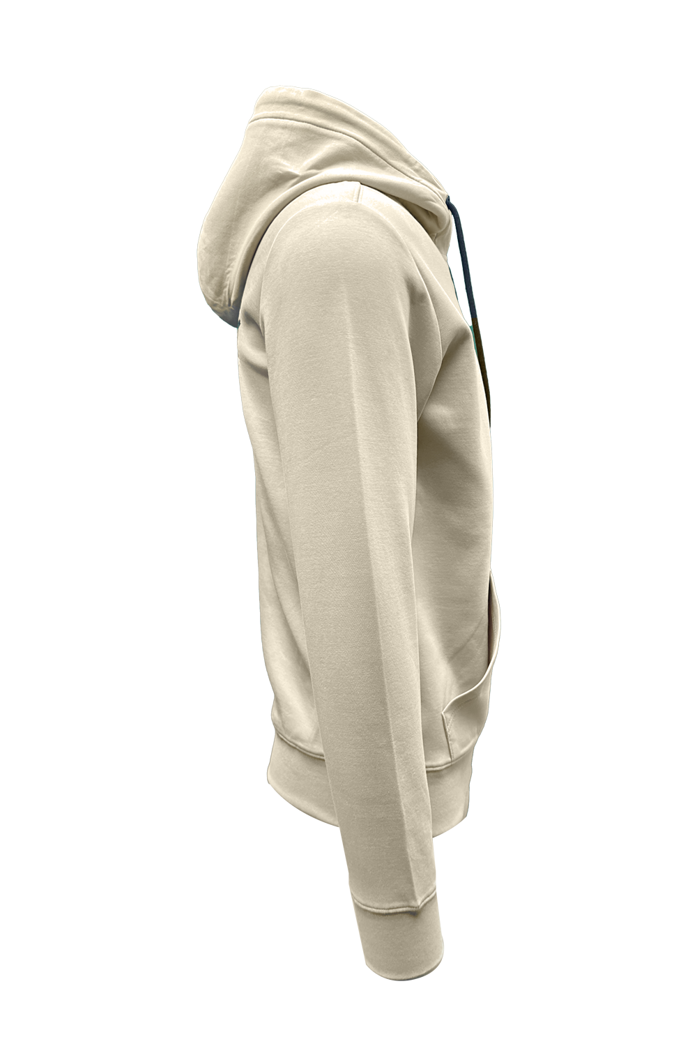 Vialli Grammer Hoodie: Premium Beige Cotton Blend for Ultimate Comfort & Style