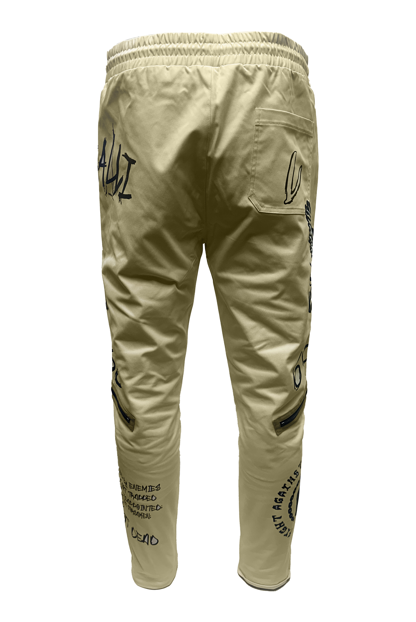 Vialli Cream Kindob Pants: Comfortable, Stylish Men's Joggers for Everyday Wear