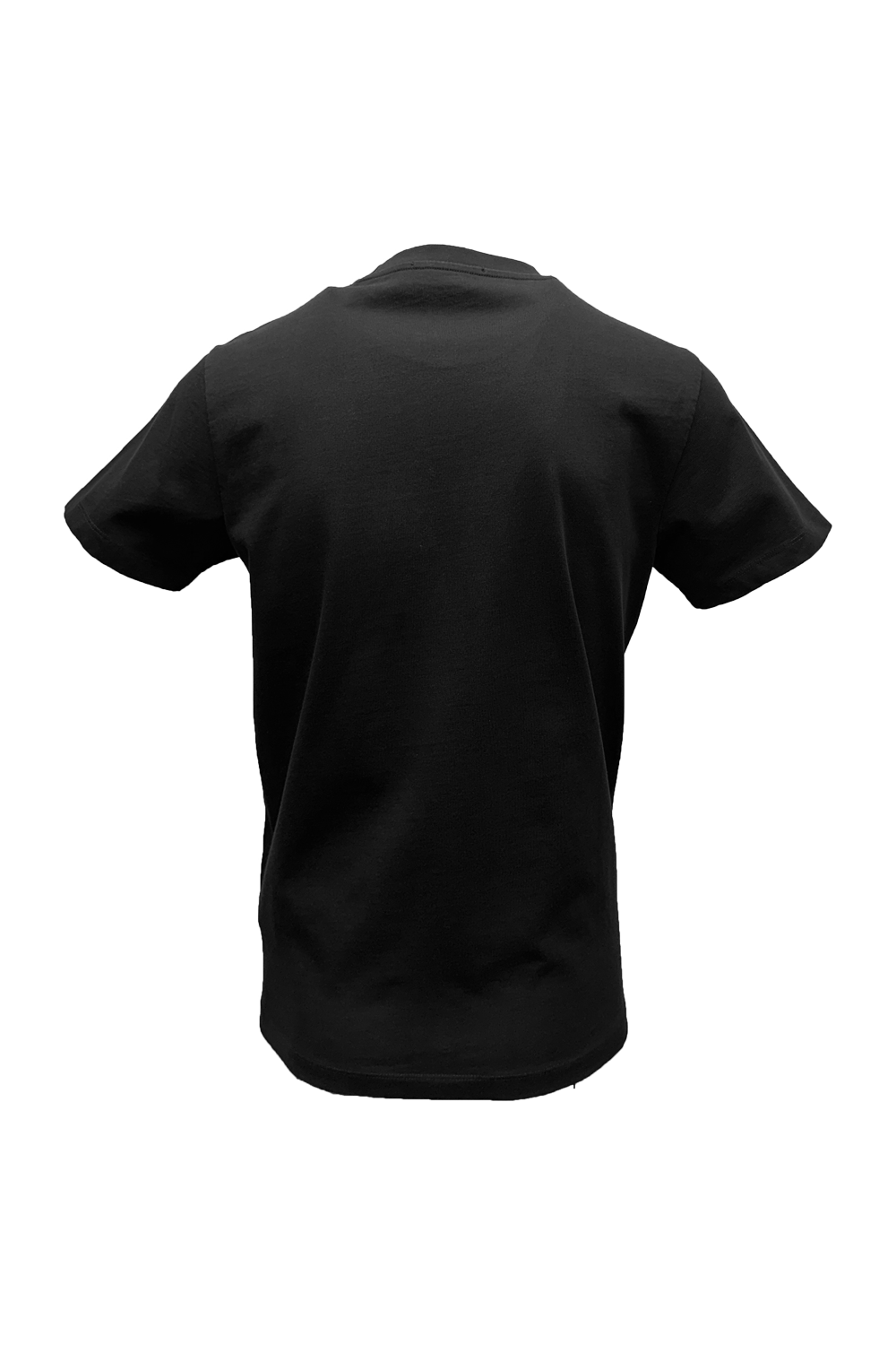 Vialli Krust Men's Short Sleeve Black T-Shirt with Unique Style