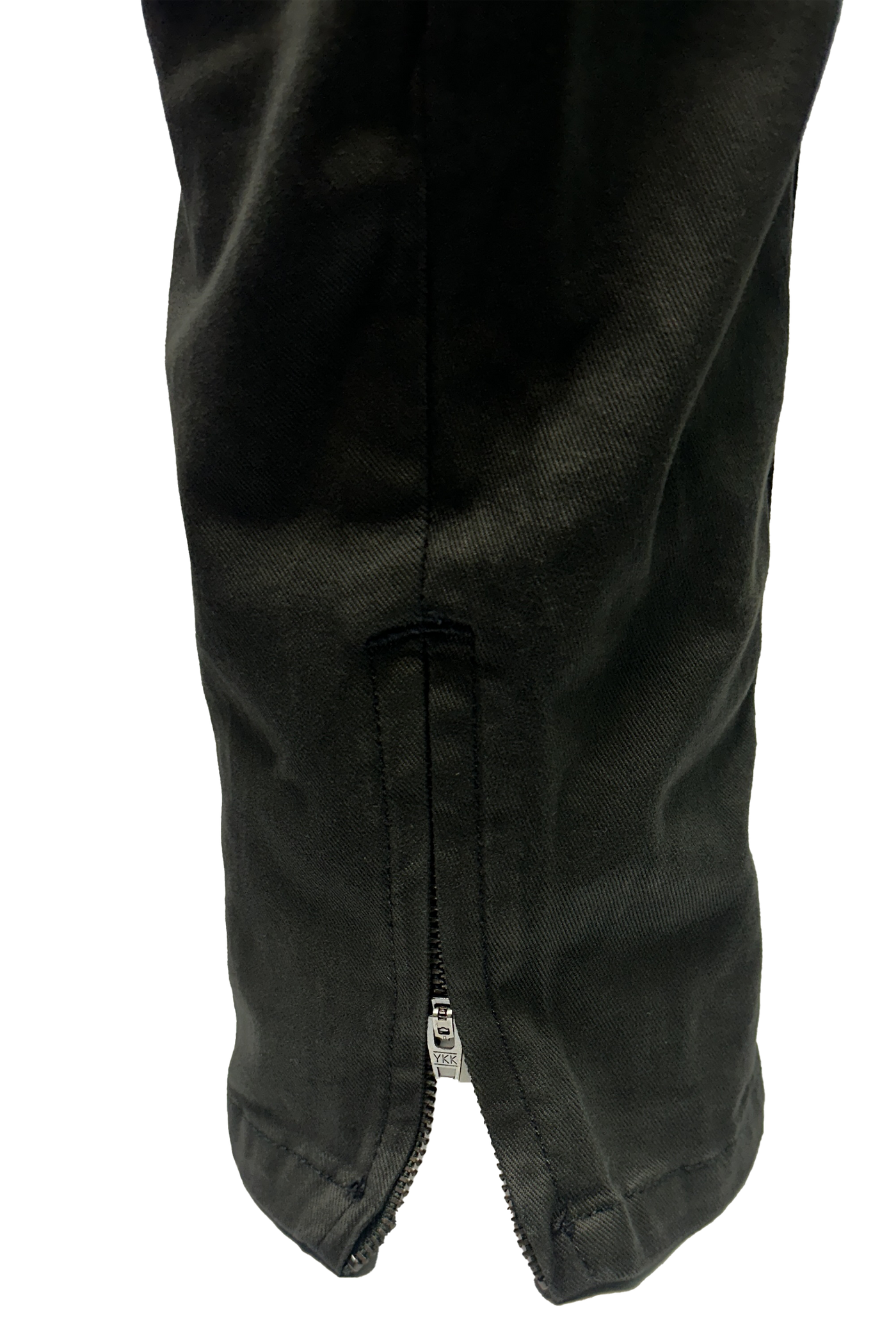 Vialli Men's Joey Olive Cargo Pants with Multi-Pockets and Zip-Fly