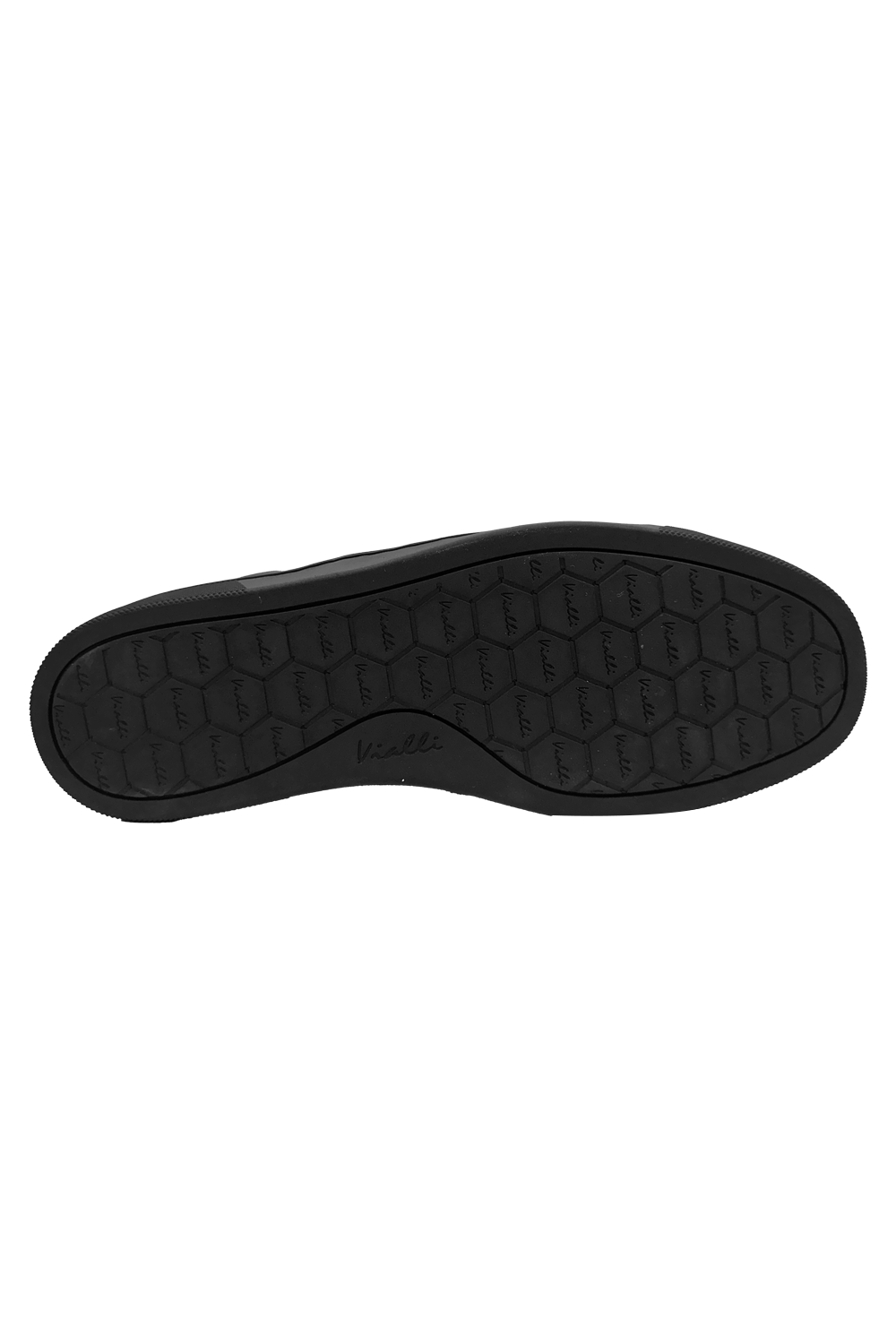 Vialli Socrato Black Low-Cut Sneaker with Italian Colors & Teddy Icon