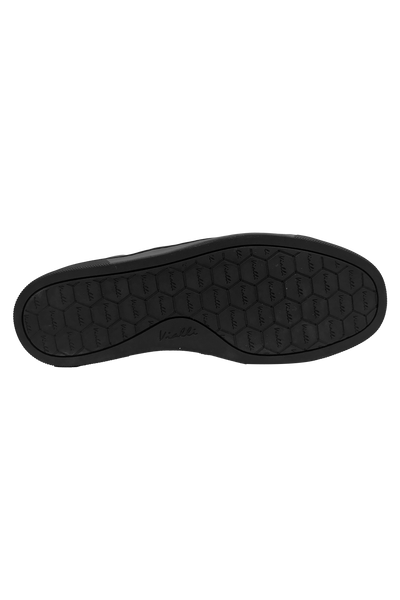 Vialli Socrato Black Low-Cut Sneaker with Italian Colors & Teddy Icon