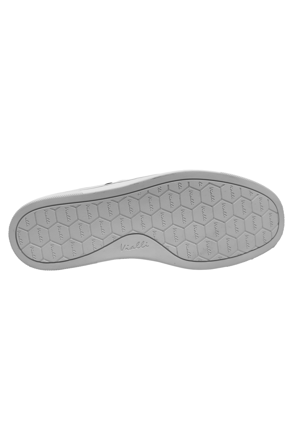 Vialli Socrato Low-Cut White Sneaker with Italian Flag and Teddy Icon