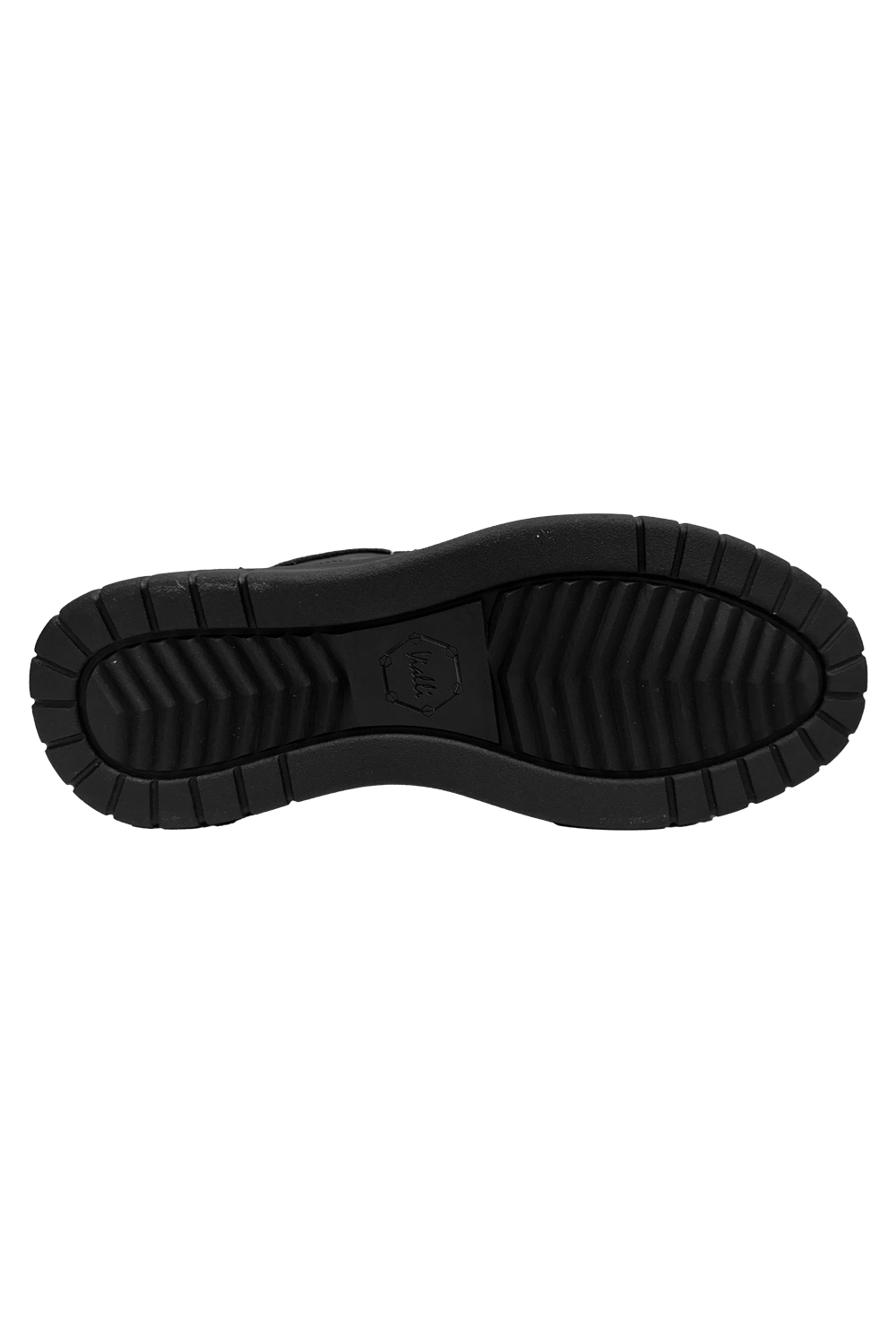 Vialli Bosetti Men's Black Low-Cut Sneaker with Diamanté Studs