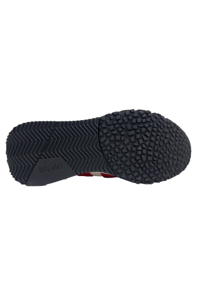 Vialli Orsi Tropical Low-Cut Sneaker with Velcro Ribbon Detail for Men
