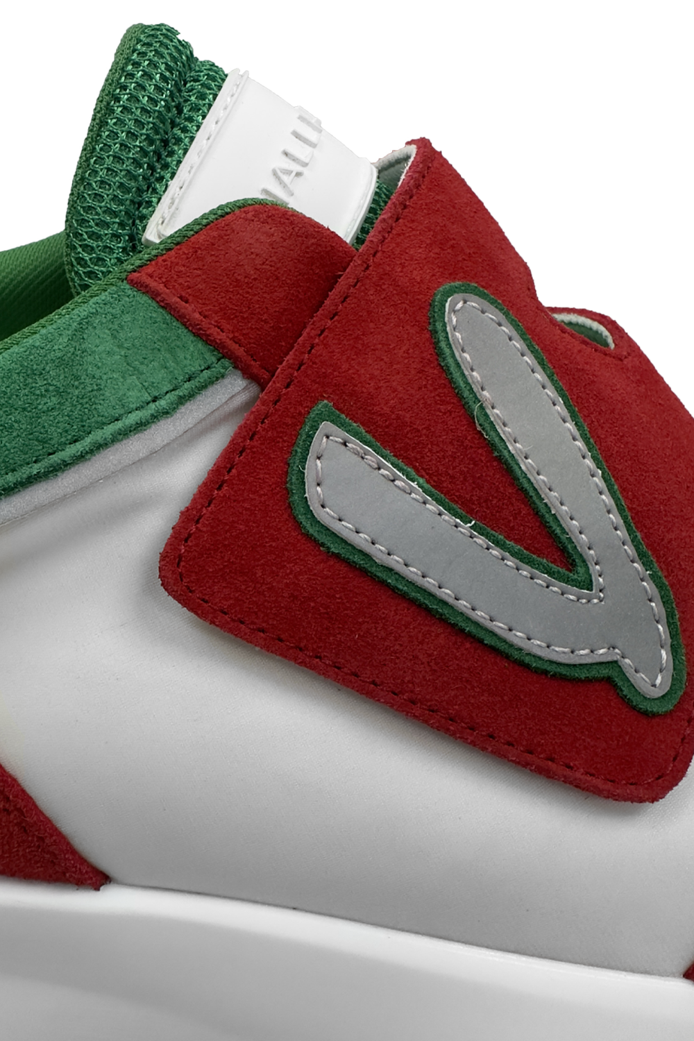 Vialli Orsi Tropical Low-Cut Sneaker with Velcro Ribbon Detail for Men