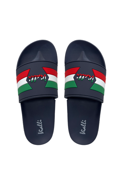 Vialli Burdissia Slide Navy: Comfortable, Stylish Pool Slides for Summer