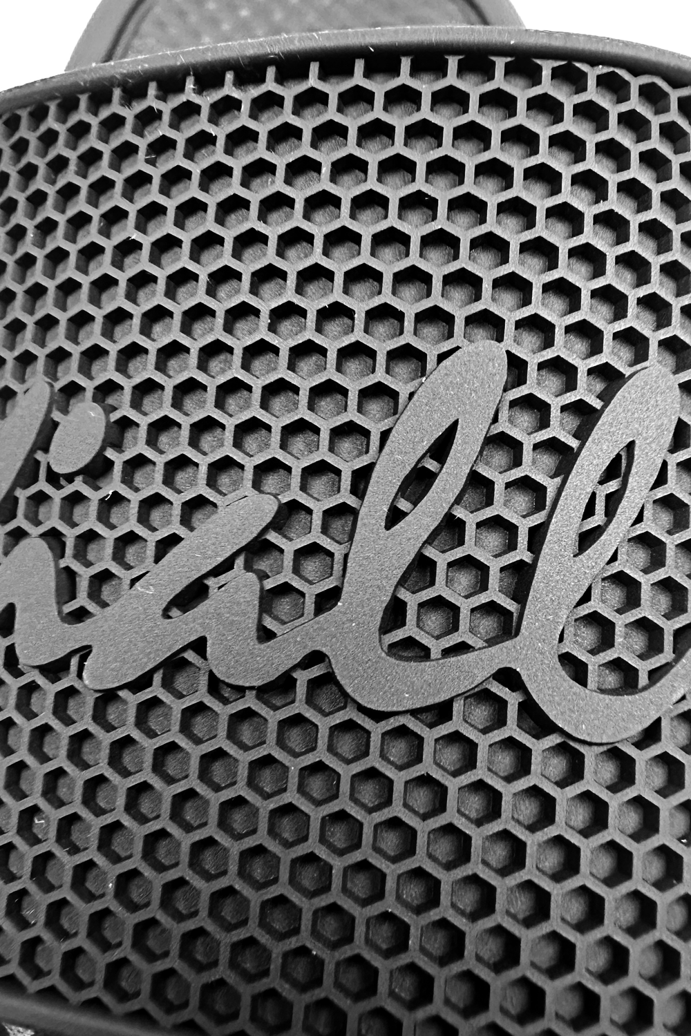 Vialli Shongo Slide: Black Honeycomb Comfort Sandals with Advanced Cushioning