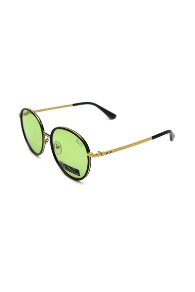 Vialli Don Spiaci C3 Green Sunglasses: Stylish Eye Protection with UV400