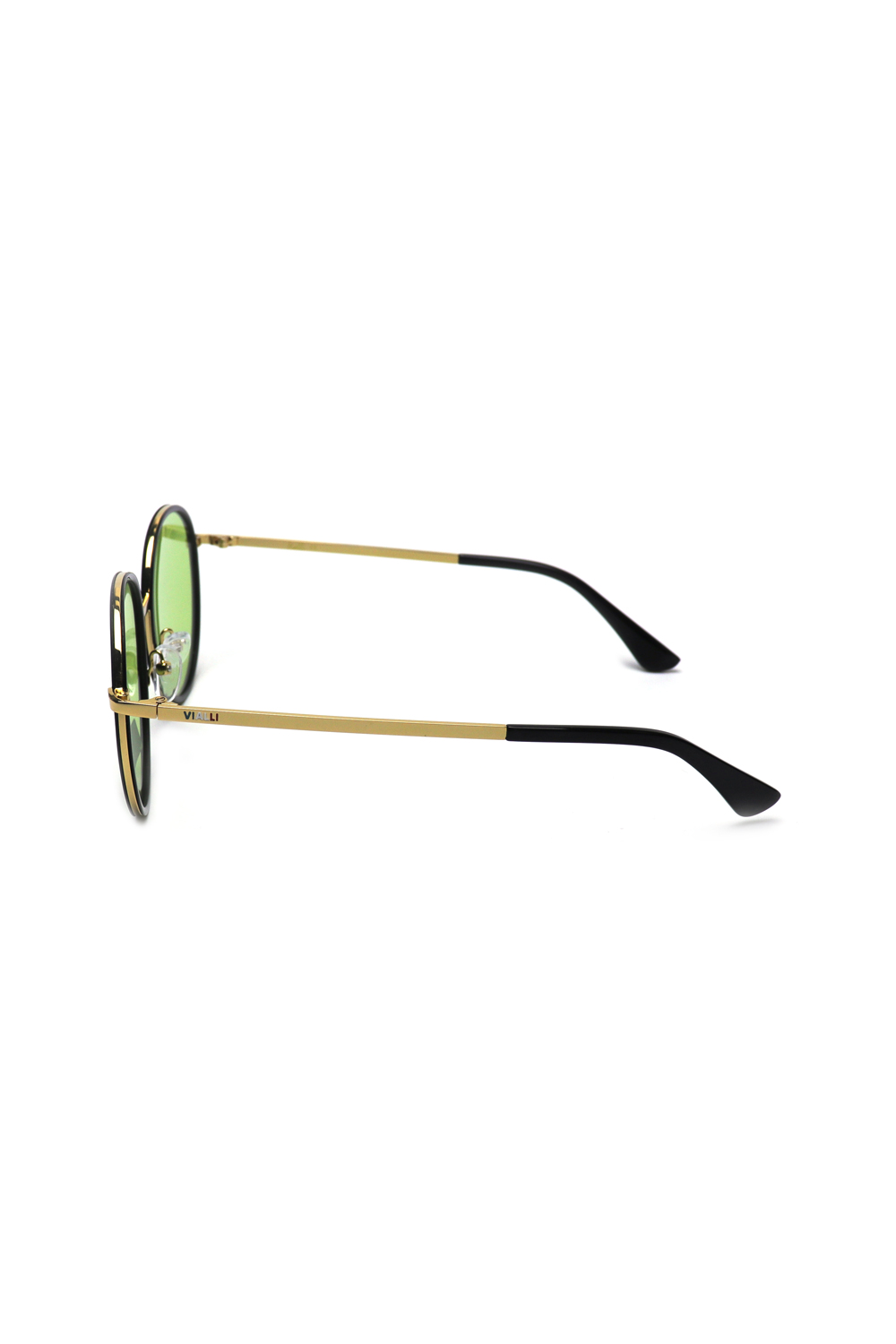 Vialli Don Spiaci C3 Green Sunglasses: Stylish Eye Protection with UV400