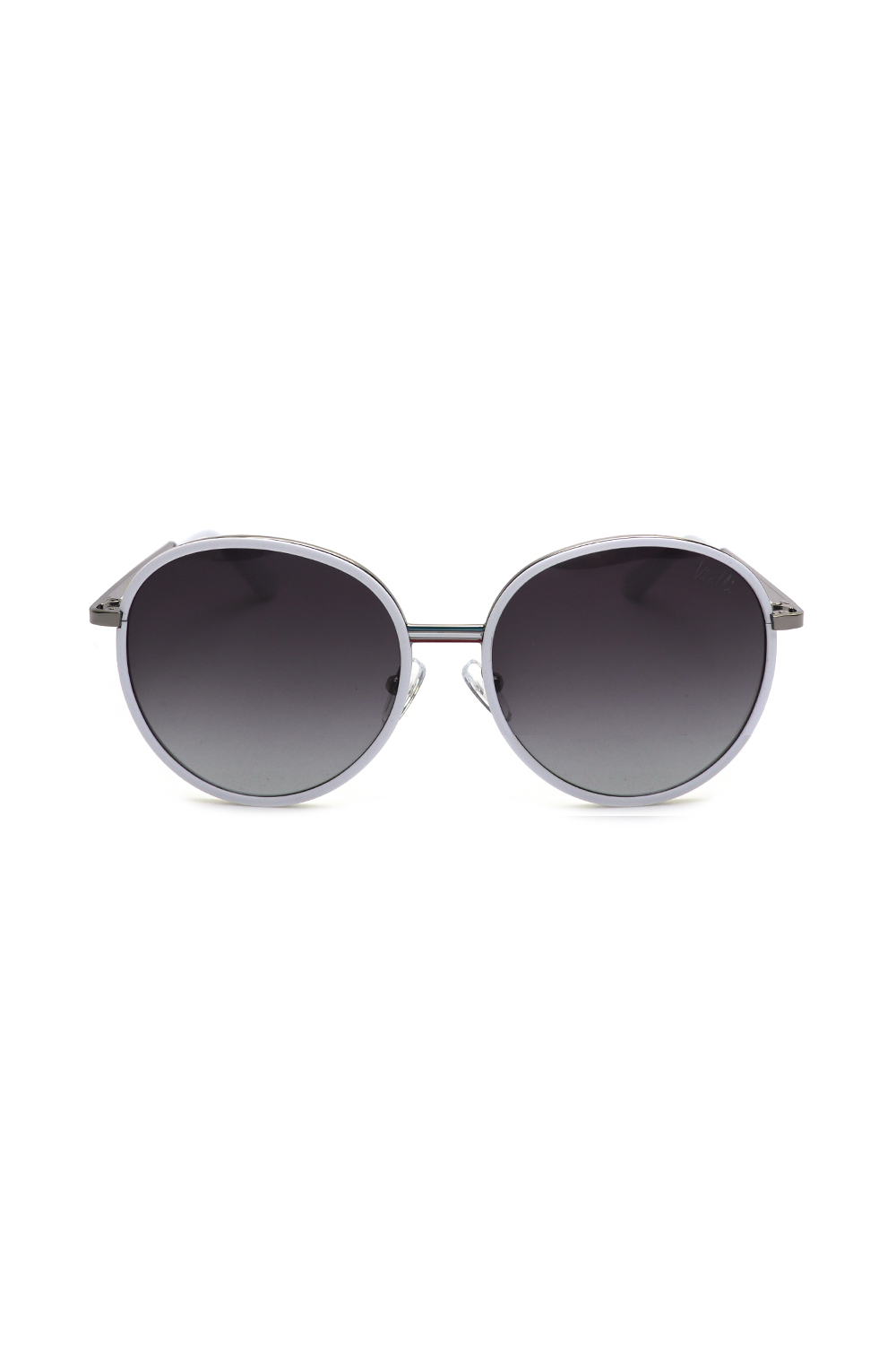 Vialli Don C4 Spiaci Silver Sunglasses: Stylish UV Protection, Modern Design