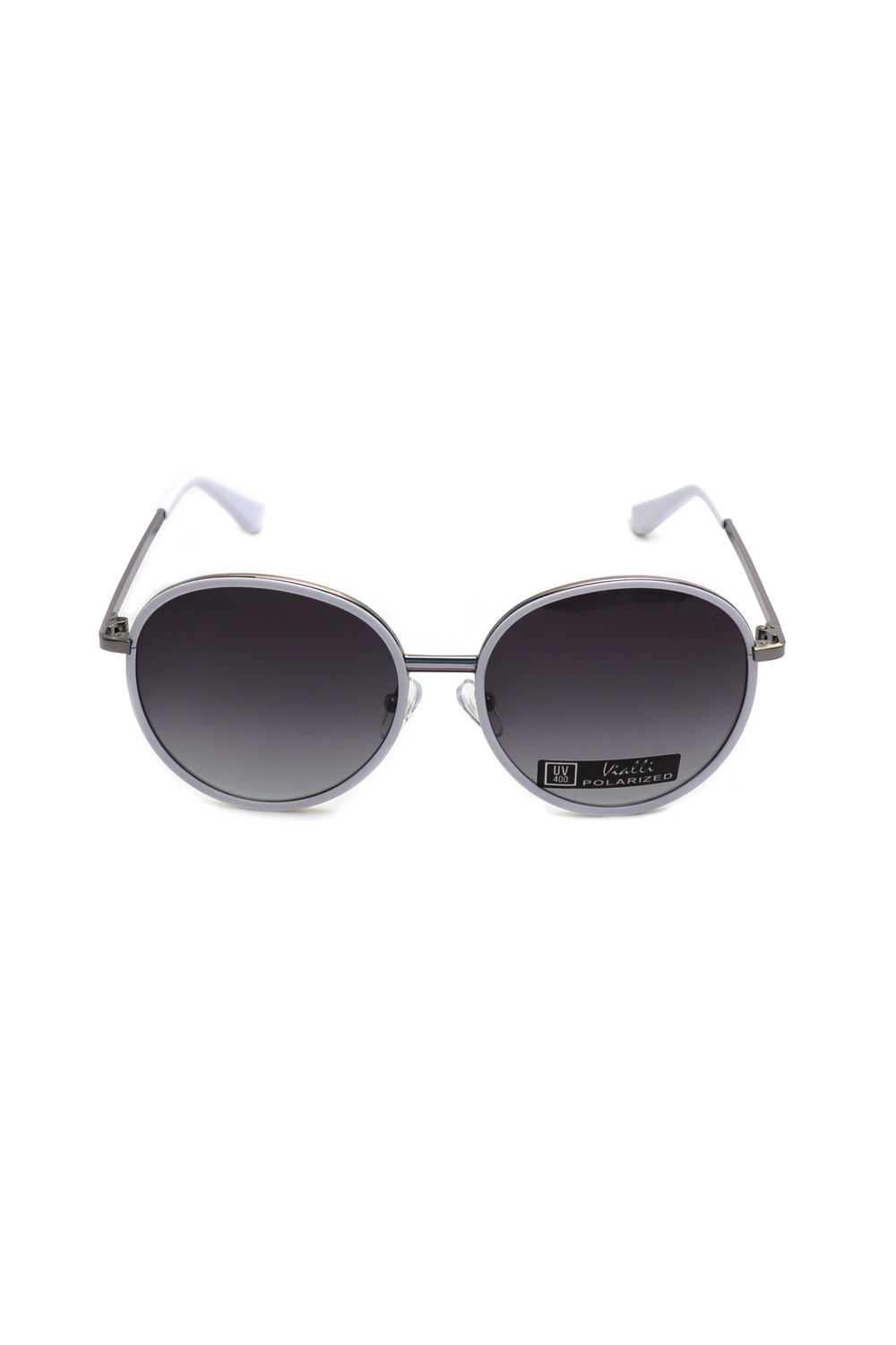 Vialli Don C4 Spiaci Silver Sunglasses: Stylish UV Protection, Modern Design