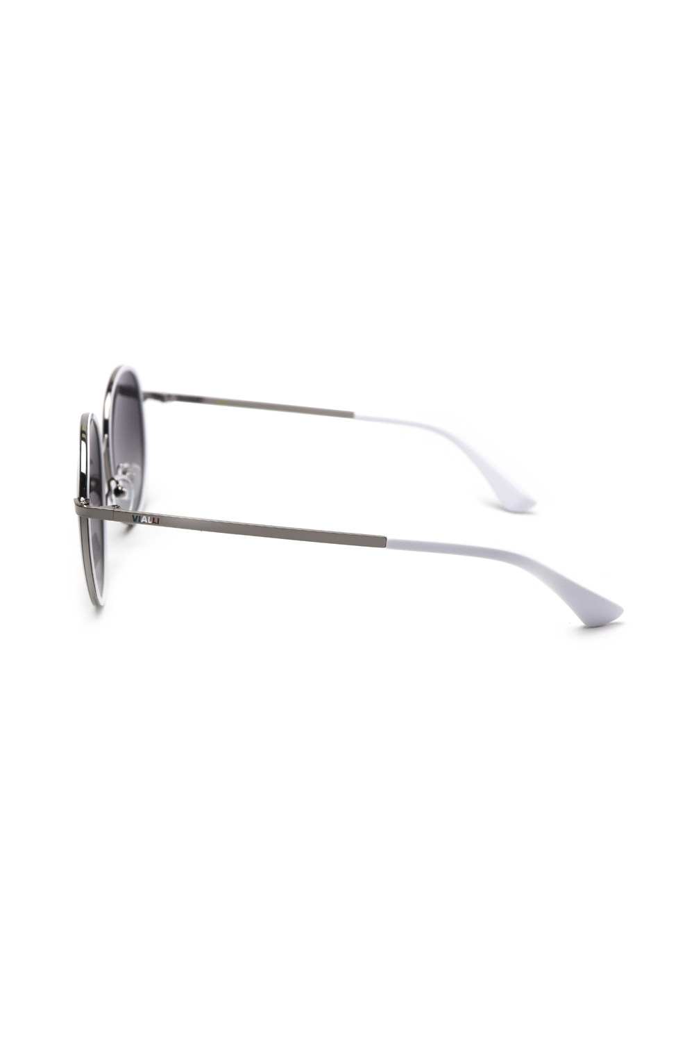 Vialli Don C4 Spiaci Silver Sunglasses: Stylish UV Protection, Modern Design