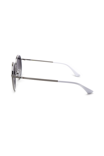 Vialli Don C4 Spiaci Silver Sunglasses: Stylish UV Protection, Modern Design