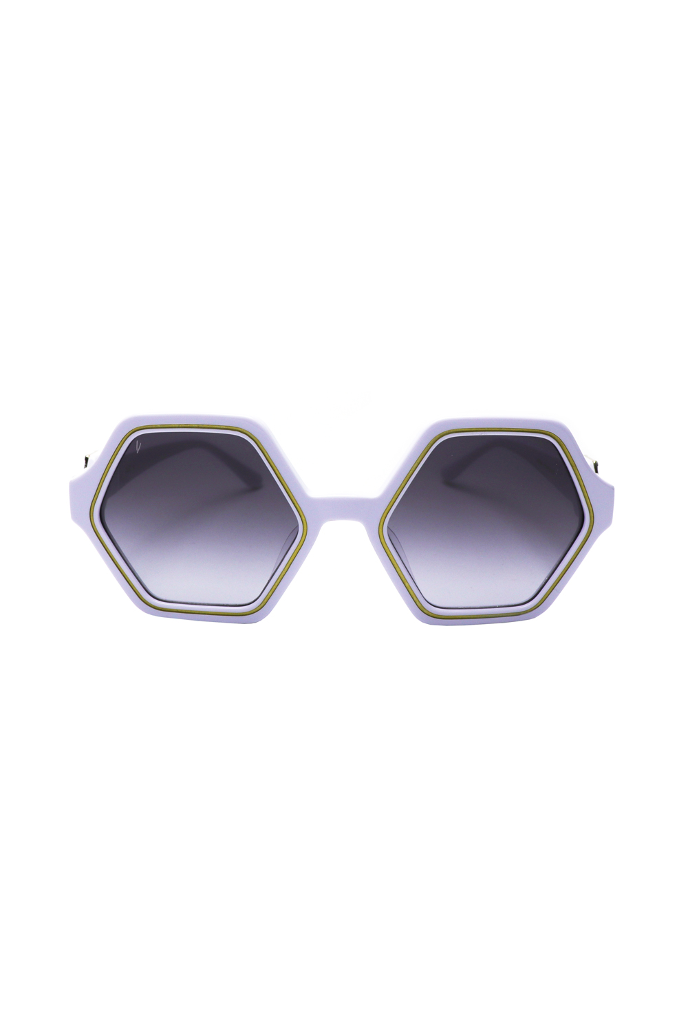 Vialli Hex Primo C2 White Sunglasses: Stylish, UV Protection, Durable Eyewear