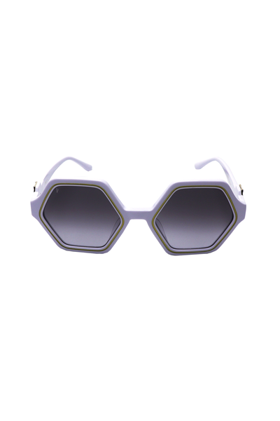 Vialli Hex Primo C2 White Sunglasses: Stylish, UV Protection, Durable Eyewear