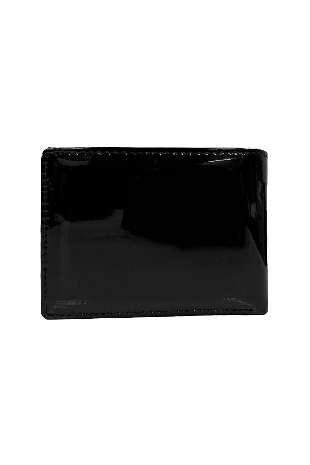 Vialli Milan Tri-Fold Patent Wallet: Sleek Black, Compact, Secure, Stylish